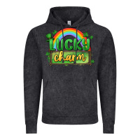 Vintage Black lucky charm Vintage Hoodie - MaliasSmallBusiness