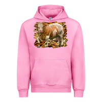Fuchsia Pink western simmental bull Urban Hoodie - LillyAllenDesigns