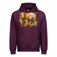 Western Simmental Bull Urban Hoodie | Teevron