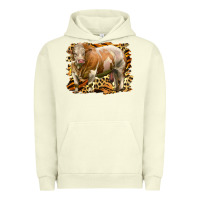 Pigment Pistachio western simmental bull Urban Hoodie - LillyAllenDesigns