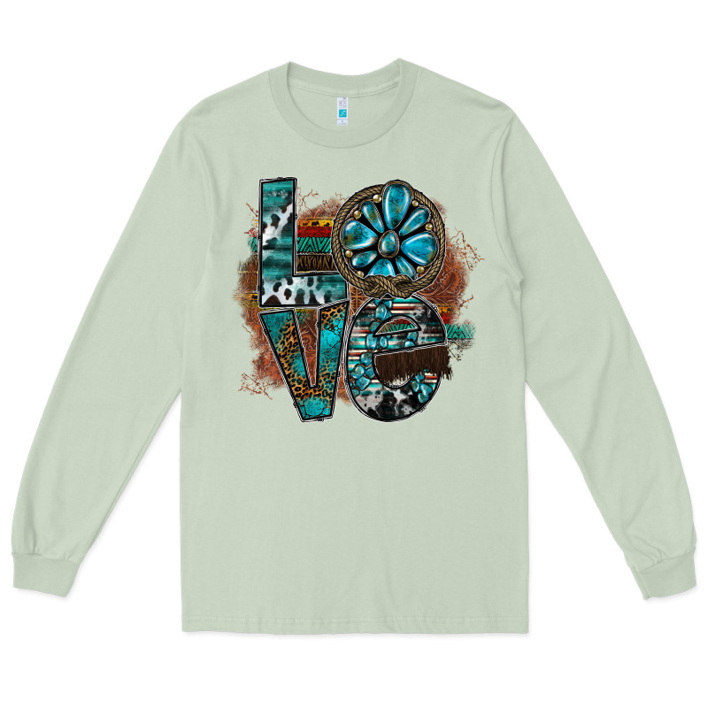 Love Long Sleeve Tee by SublimationCraftShop | Teevron