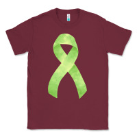 Burgundy non hodgkin lymphoma cancer ribbon fa element Classic Tee - FaDigitalArtStudio