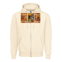 Sandshell leopard cross butterfly sunflower Zipper Hoodie - JahusDesignShop