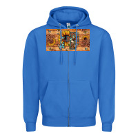 True Royal leopard cross butterfly sunflower Zipper Hoodie - JahusDesignShop