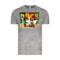 Cloud Rock christmas duck the halls Vintage Tee - Zillion Design Studio