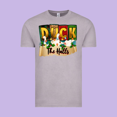 Vintage Tee christmas duck the halls
