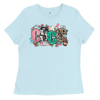 Baby Blue cscc Ladies Tee - AdoDesignShop