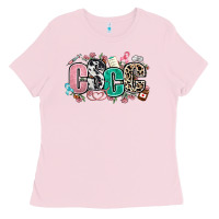 Bubblegum Pink cscc Ladies Tee - AdoDesignShop