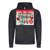 Vintage Black don't get your tinsel in a tangle Vintage Hoodie - MaliasSmallBusiness