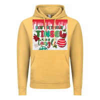 Vintage Mustard don't get your tinsel in a tangle Vintage Hoodie - MaliasSmallBusiness