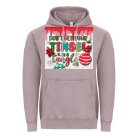 Vintage Zinc don't get your tinsel in a tangle Vintage Hoodie - MaliasSmallBusiness