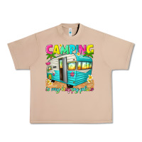 Burro camping is my happy place Urban Heavy Tee - texasbilliewilder