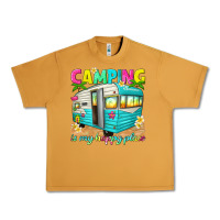 Peanut Butter camping is my happy place Urban Heavy Tee - texasbilliewilder