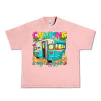 Salmon camping is my happy place Urban Heavy Tee - texasbilliewilder