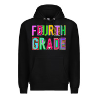 Black fourth grade Premium Hoodie - NancyCooperArtShop