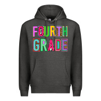 Charcoal Heather fourth grade Premium Hoodie - NancyCooperArtShop
