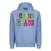 Colony Blue fourth grade Premium Hoodie - NancyCooperArtShop