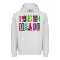 Dove Grey fourth grade Premium Hoodie - NancyCooperArtShop