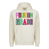 Oatmeal Heather fourth grade Premium Hoodie - NancyCooperArtShop