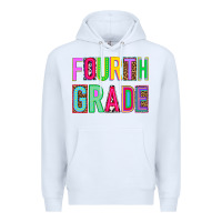 White fourth grade Premium Hoodie - NancyCooperArtShop