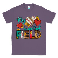Lavender my heart is on that field baseball Classic Tee - HRA Design Shop