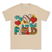 Mushroom my heart is on that field baseball Classic Tee - HRA Design Shop