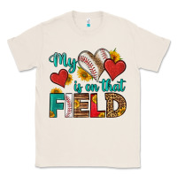 Natural my heart is on that field baseball Classic Tee - HRA Design Shop