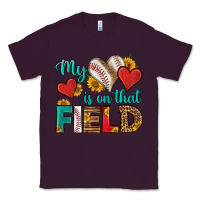 Plum my heart is on that field baseball Classic Tee - HRA Design Shop