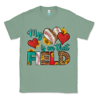 Sage my heart is on that field baseball Classic Tee - HRA Design Shop