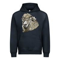 Navy lincoln sheep head Urban Hoodie - LillyAllenDesigns