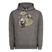 Pigment Tornado lincoln sheep head Urban Hoodie - LillyAllenDesigns