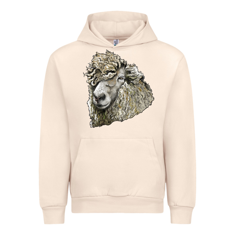 Lincoln Sheep Head Urban Hoodie by LillyAllenDesigns | Teevron