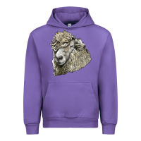 Tulip lincoln sheep head Urban Hoodie - LillyAllenDesigns
