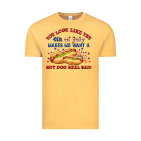 Vintage Mustard dog real bad billie wilder Vintage Tee - texasbilliewilder