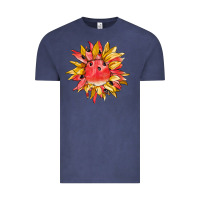 Vintage Denim watermelon sunflower Vintage Tee - BarkalooDesign