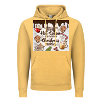 Vintage Mustard i just want to drink hot cocoa Vintage Hoodie - MaliasSmallBusiness