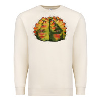 Sandshell Gymnocalycium Variegated Cactus Premium Sweatshirt - LillyAllenDesigns
