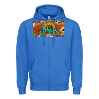 True Royal jesus Zipper Hoodie - JahusDesignShop