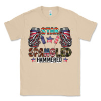 Mushroom star spangled hammered Classic Tee - CowhideDigitalArt