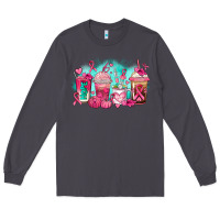 Smoke breast cancer  coffee cups Long Sleeve Tee - AdoDesignShop