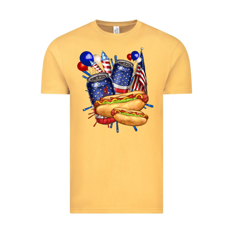 Hotdog With Beers Billie Wilder Vintage Tee by texasbilliewilder | Teevron