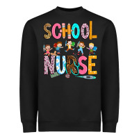 Black school nurse Heavyweight Sweatshirt - RanaPortraitStore
