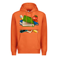 Carrot custom teacher books Premium Hoodie - NancyCooperArtShop