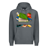 Rock custom teacher books Premium Hoodie - NancyCooperArtShop