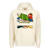 Sandshell custom teacher books Premium Hoodie - NancyCooperArtShop