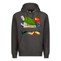 Smoke custom teacher books Premium Hoodie - NancyCooperArtShop