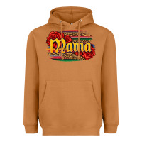 Meerkat Latina mama with serape and roses Heavyweight Hoodie - Jasminsmagicworld