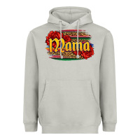 Moon Dust Latina mama with serape and roses Heavyweight Hoodie - Jasminsmagicworld