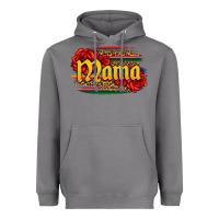 Storm Latina mama with serape and roses Heavyweight Hoodie - Jasminsmagicworld