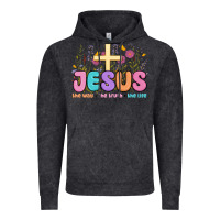 Vintage Black jesus the way the truth the life Vintage Hoodie - MaliasSmallBusiness